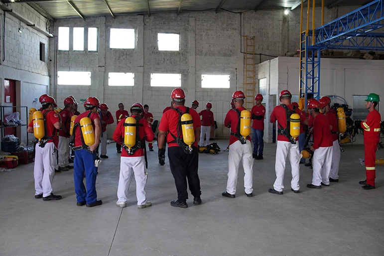 Curso de formação de brigada de incêndio