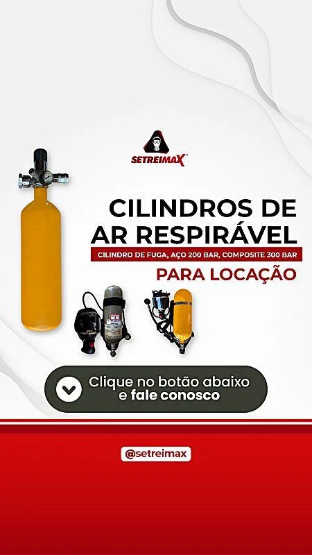 Locação de cilindro de fuga