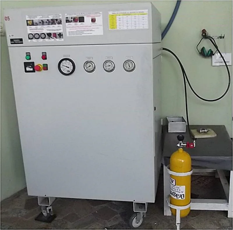 Locação de compressor de alta pressão