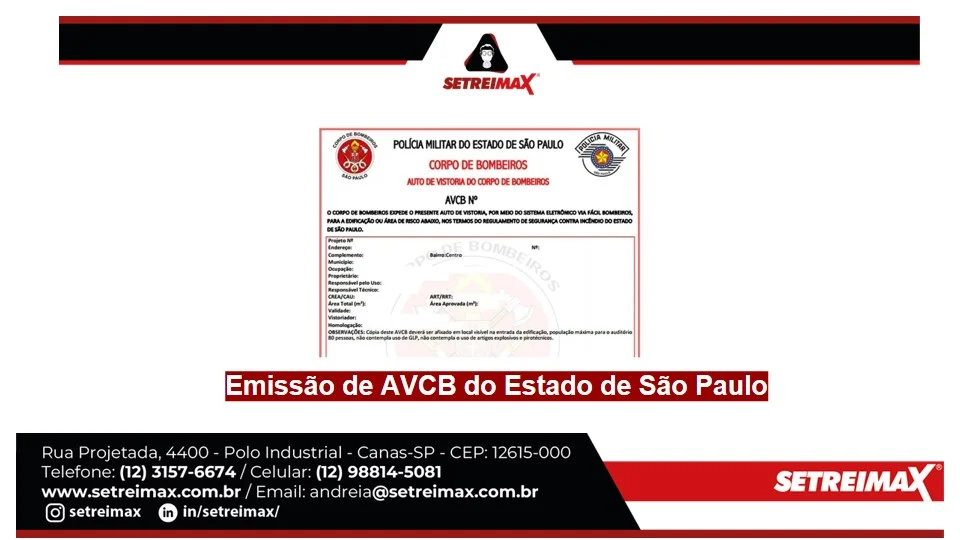 Renovação de avcb em são paulo