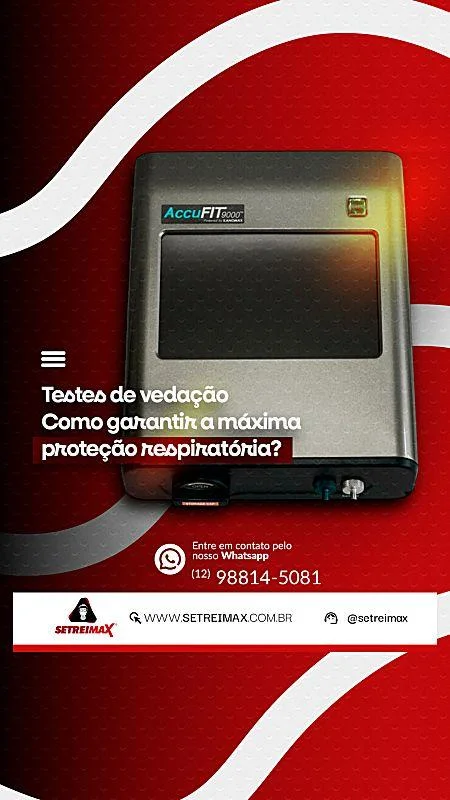Teste de vedação